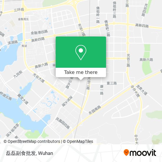 磊磊副食批发 map