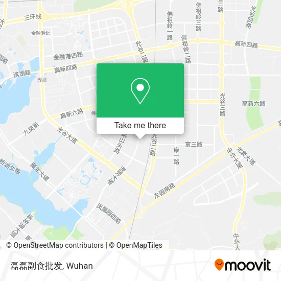 磊磊副食批发 map