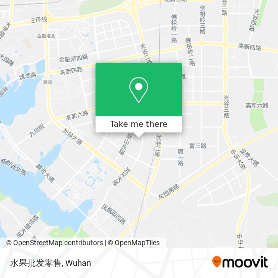 水果批发零售 map