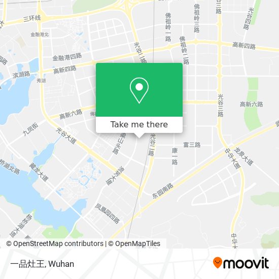 一品灶王 map