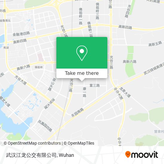 武汉江龙公交有限公司 map