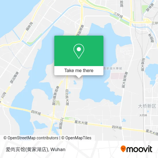 爱尚宾馆(黄家湖店) map
