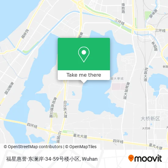 福星惠誉·东澜岸-34-59号楼小区 map