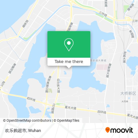 欢乐购超市 map