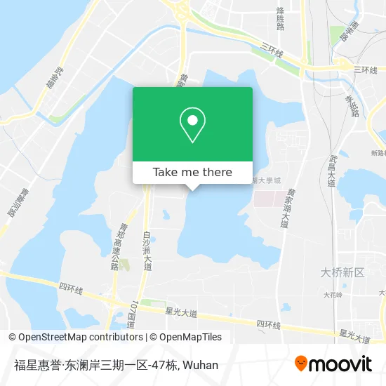 福星惠誉·东澜岸三期一区-47栋 map