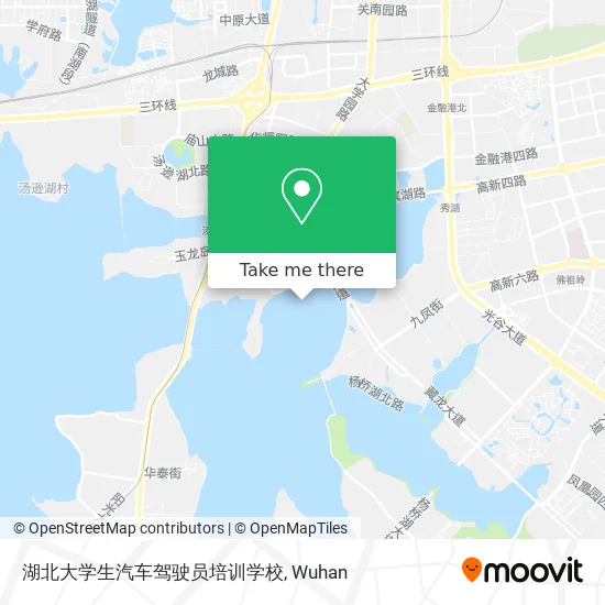 湖北大学生汽车驾驶员培训学校 map