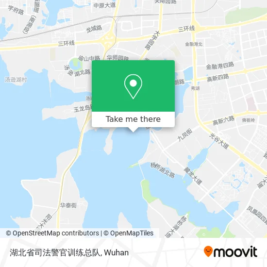 湖北省司法警官训练总队 map