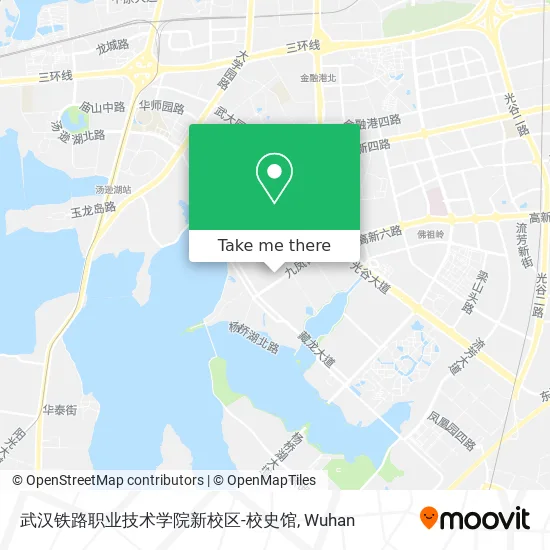 武汉铁路职业技术学院新校区-校史馆 map