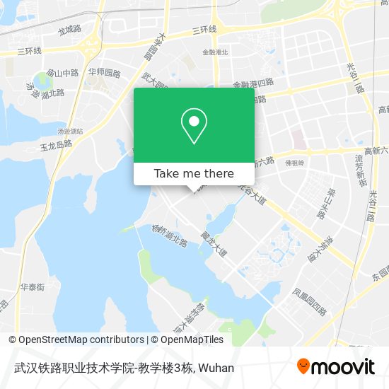 武汉铁路职业技术学院-教学楼3栋 map