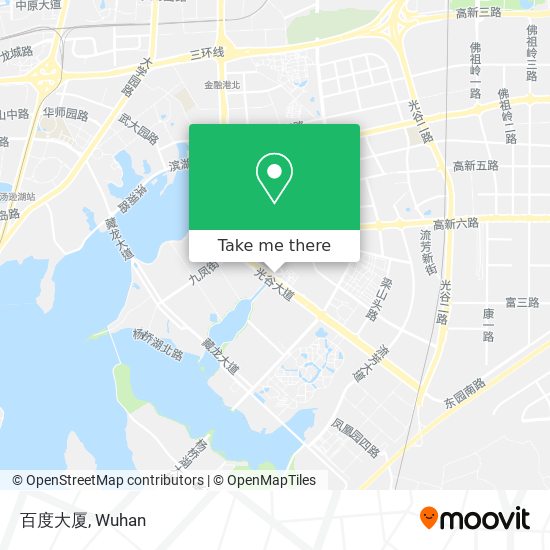 百度大厦 map