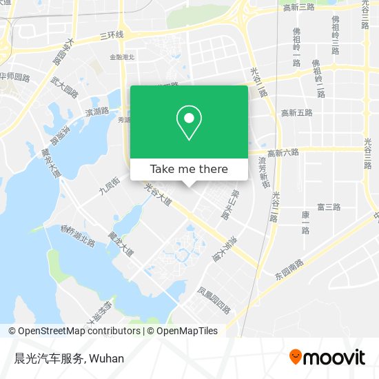 晨光汽车服务 map
