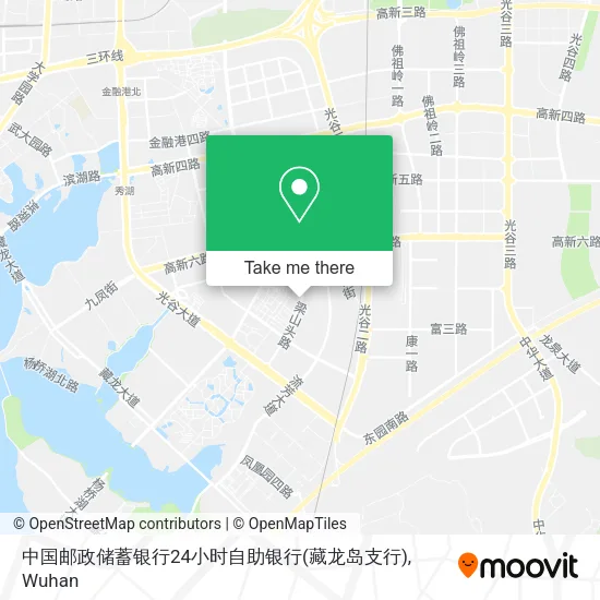 中国邮政储蓄银行24小时自助银行(藏龙岛支行) map