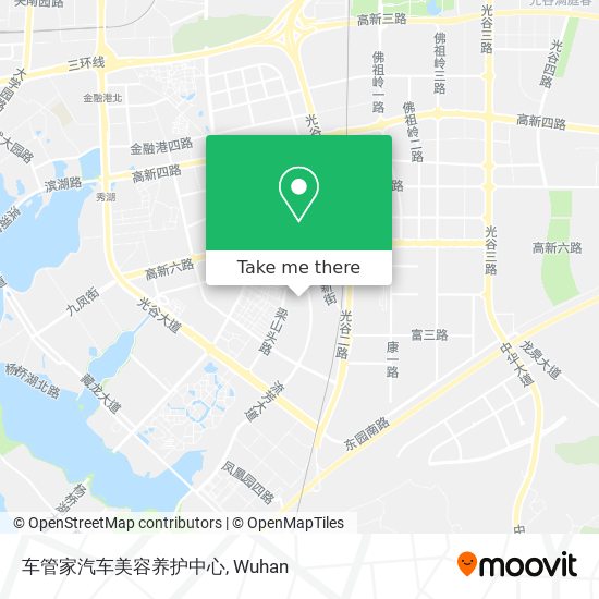 车管家汽车美容养护中心 map