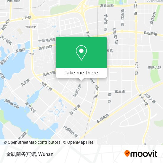 金凯商务宾馆 map