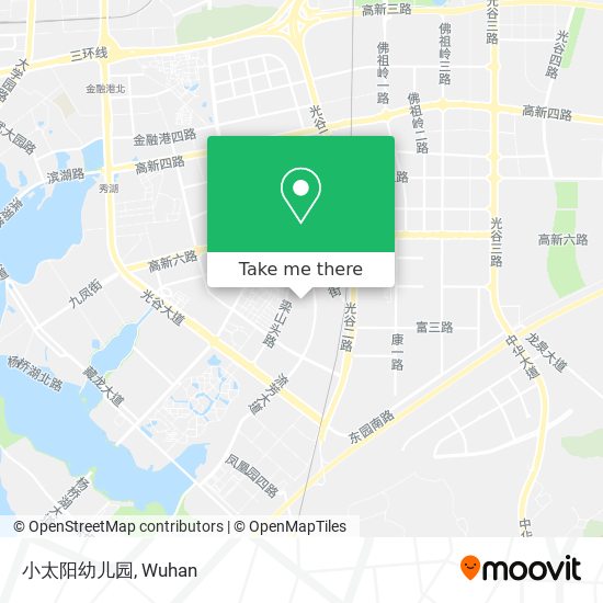 小太阳幼儿园 map