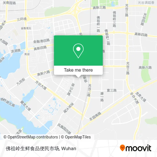 佛祖岭生鲜食品便民市场 map