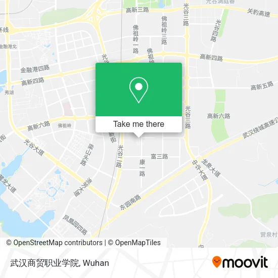 武汉商贸职业学院 map