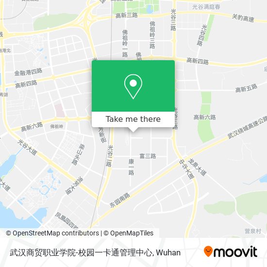 武汉商贸职业学院-校园一卡通管理中心 map