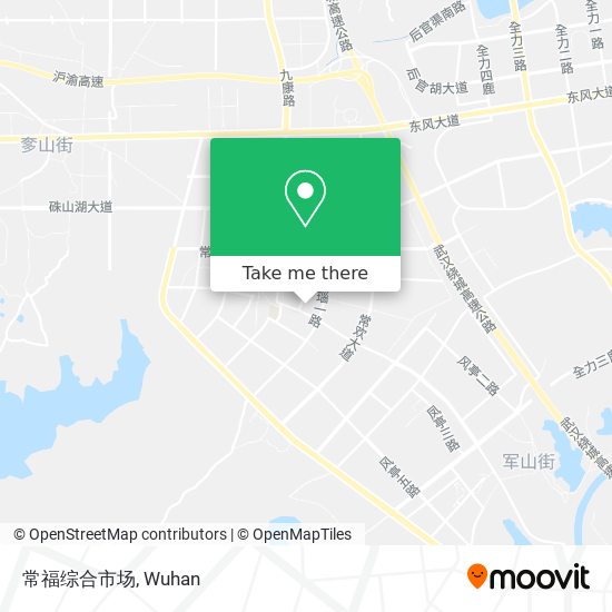 常福综合市场 map