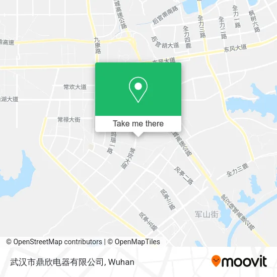 武汉市鼎欣电器有限公司 map