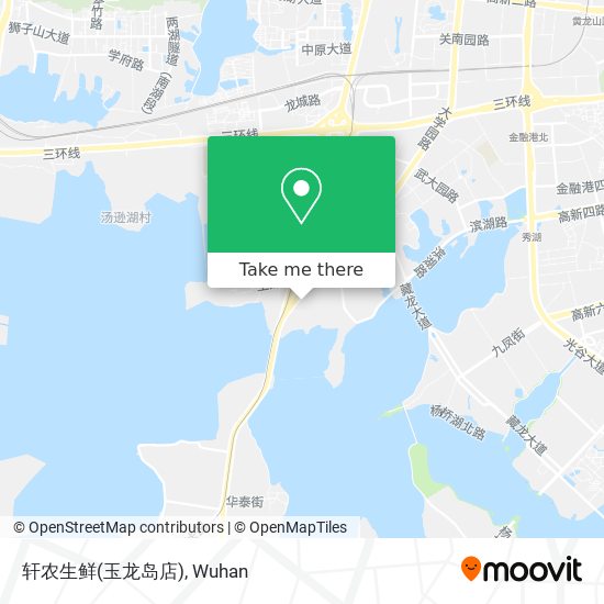 轩农生鲜(玉龙岛店) map