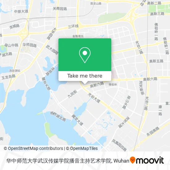 华中师范大学武汉传媒学院播音主持艺术学院 map