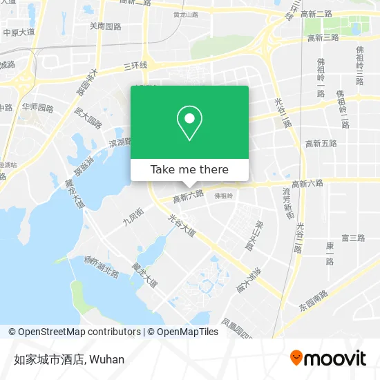如家城市酒店 map