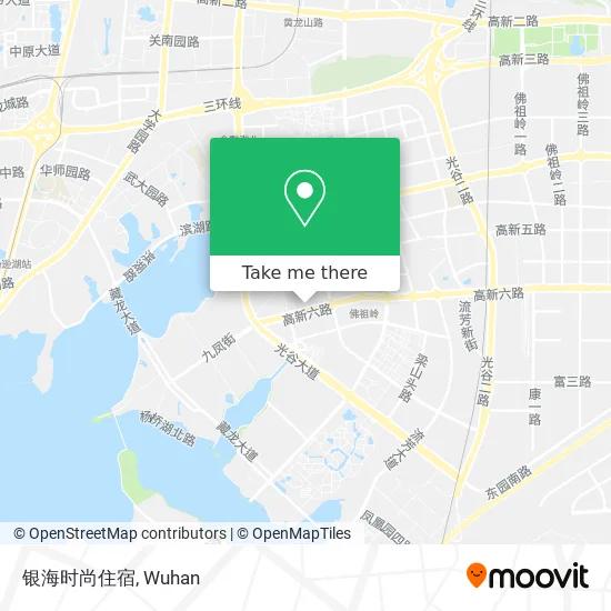 银海时尚住宿 map