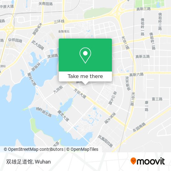 双雄足道馆 map