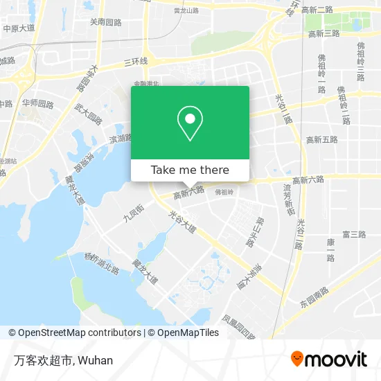 万客欢超市 map
