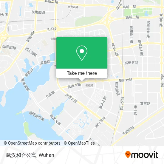 武汉和合公寓 map
