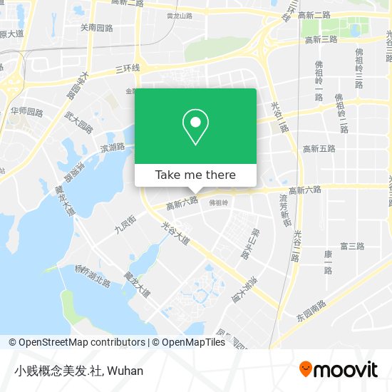 小贱概念美发.社 map