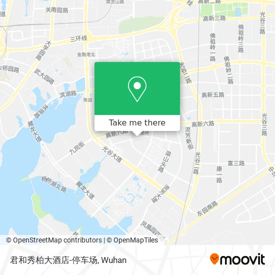 君和秀柏大酒店-停车场 map