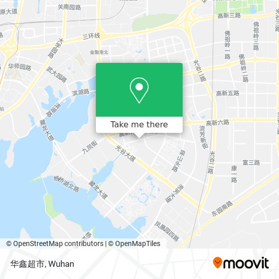华鑫超市 map