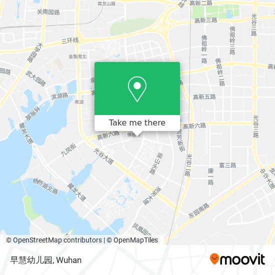 早慧幼儿园 map