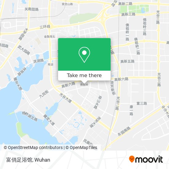 富俏足浴馆 map