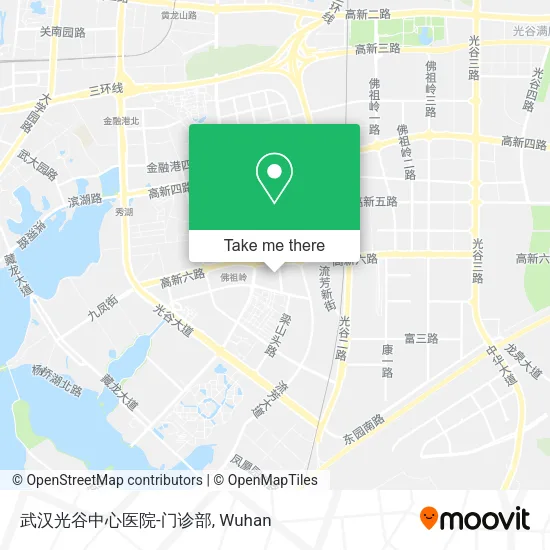 武汉光谷中心医院-门诊部 map