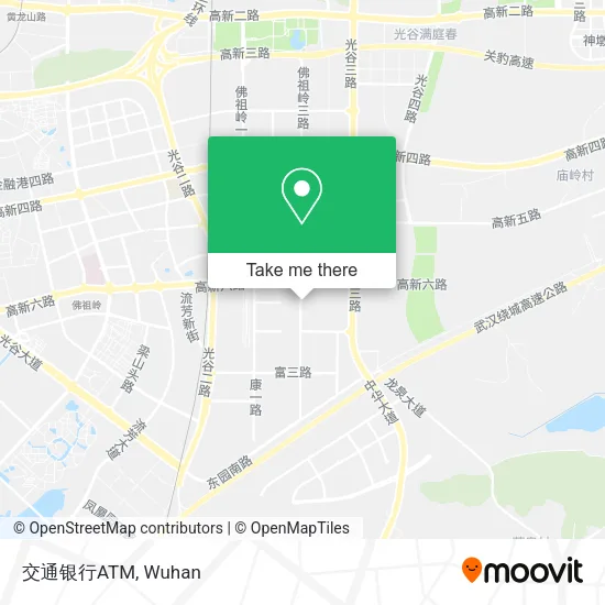 交通银行ATM map