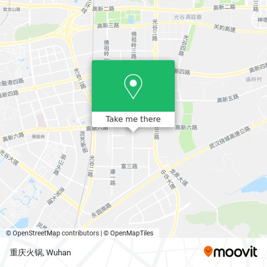 重庆火锅 map