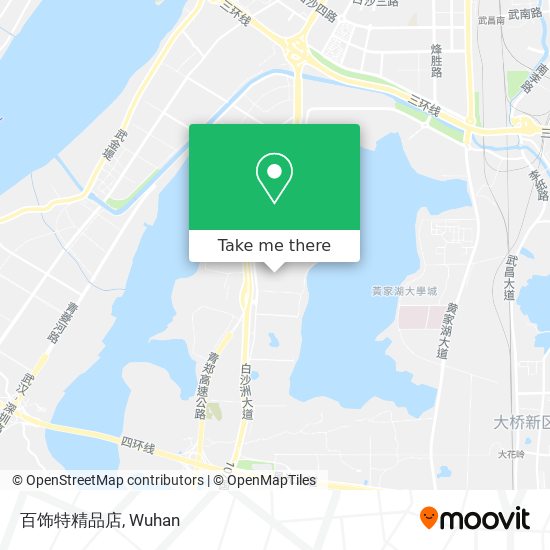 百饰特精品店 map