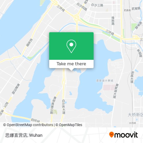 思娜直营店 map