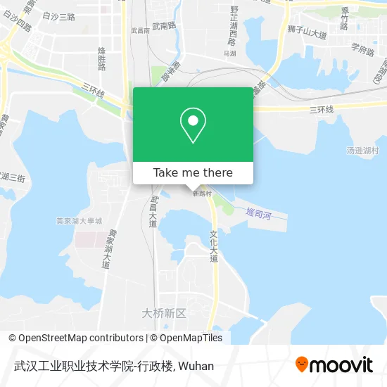 武汉工业职业技术学院-行政楼 map