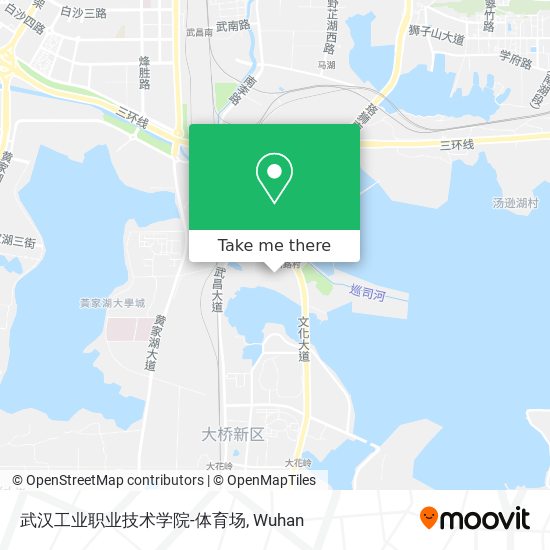 武汉工业职业技术学院-体育场 map