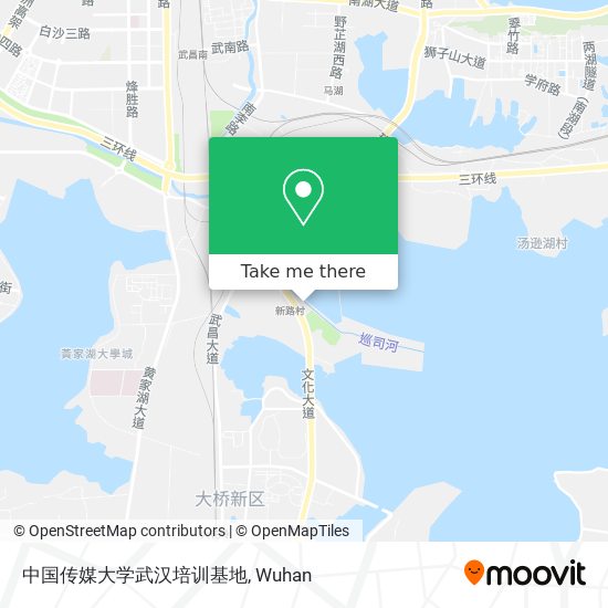 中国传媒大学武汉培训基地 map