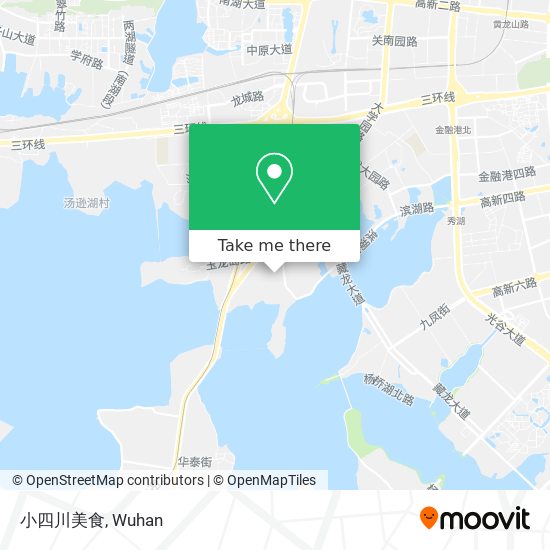 小四川美食 map