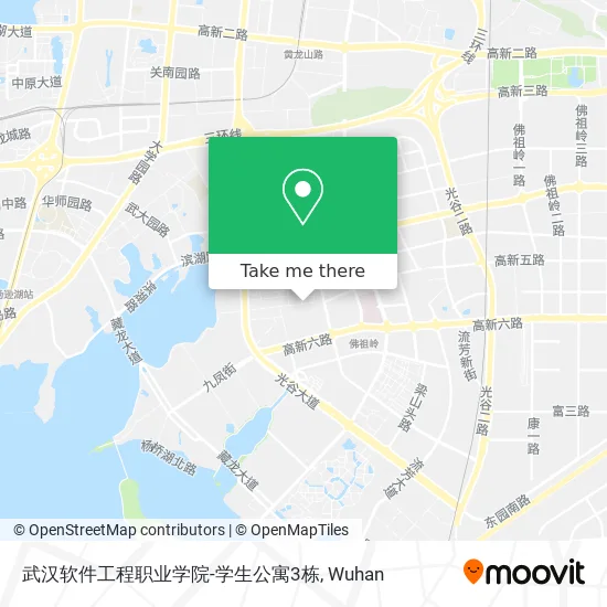 武汉软件工程职业学院-学生公寓3栋 map