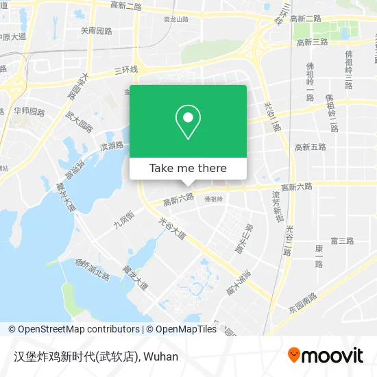 汉堡炸鸡新时代(武软店) map