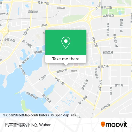 汽车营销实训中心 map