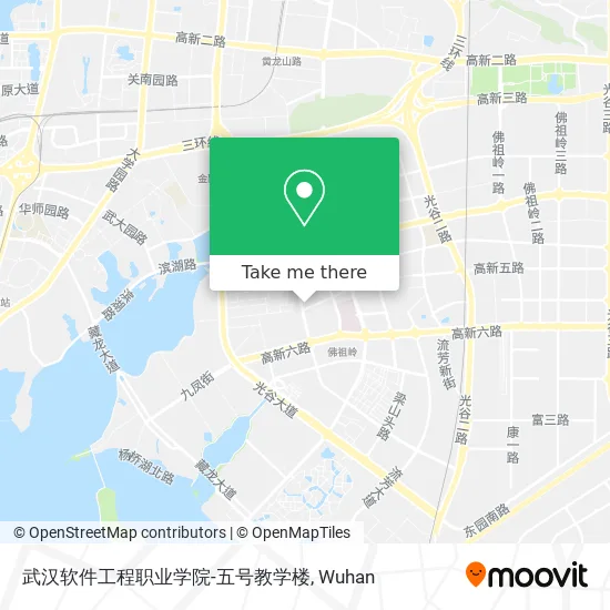 武汉软件工程职业学院-五号教学楼 map