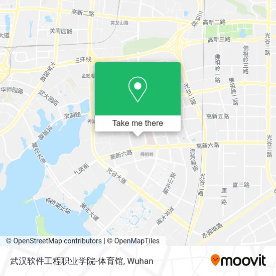 武汉软件工程职业学院-体育馆 map